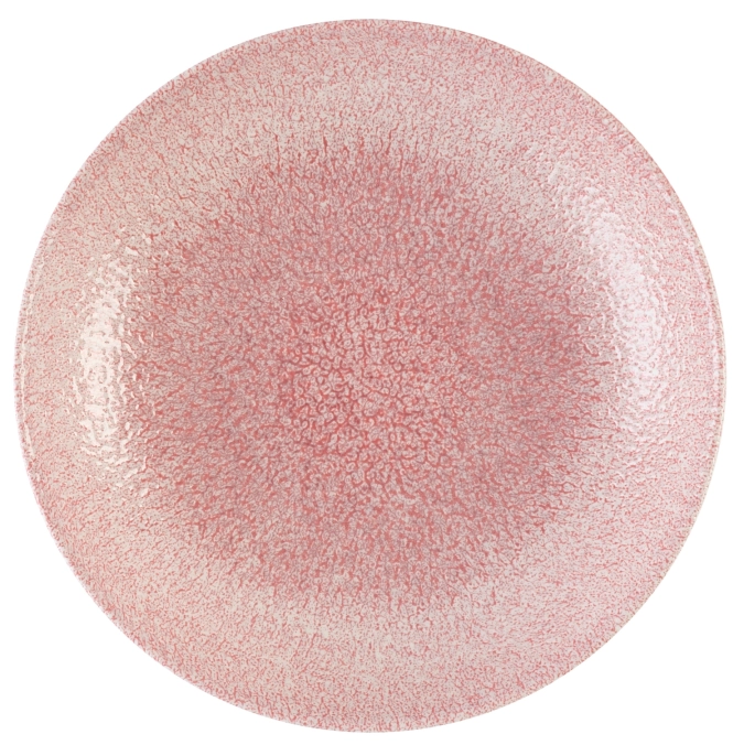 Assiette plate coupe raku