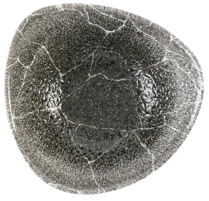 Assiette creuse tria kintsugi reverse