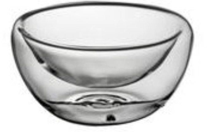 Schüssel doppelwandig