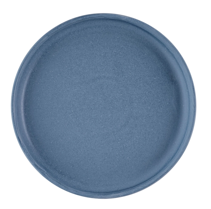 Assiette Emerge Oslo à parois bleues