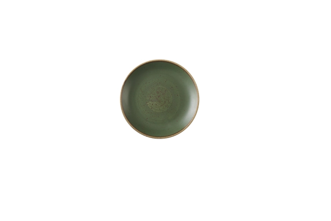 Stonecast Sorrel Green Coupe Assiette plate