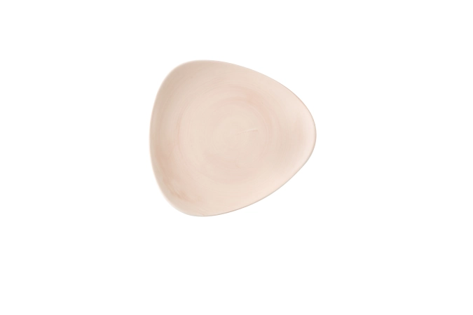 Stonecast Canvas Coral Triangel Teller flach