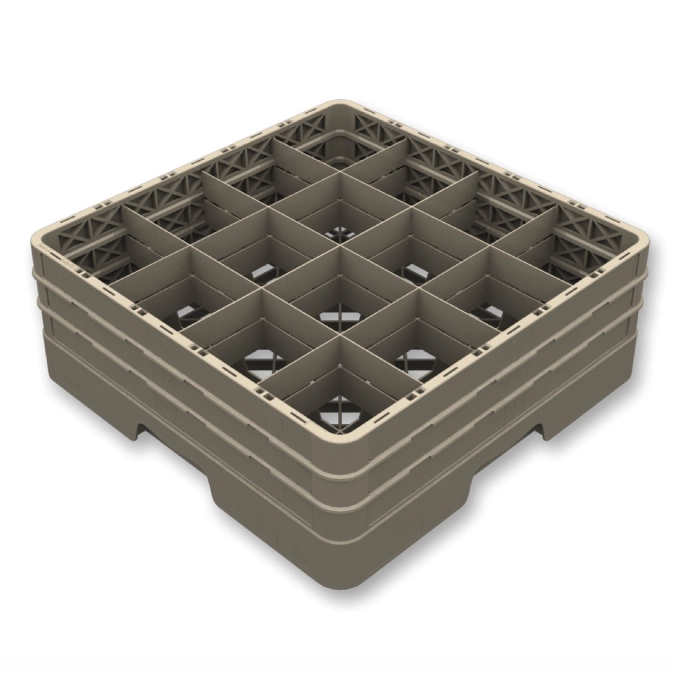 Gläserkorb geschlossen 16 Fächer